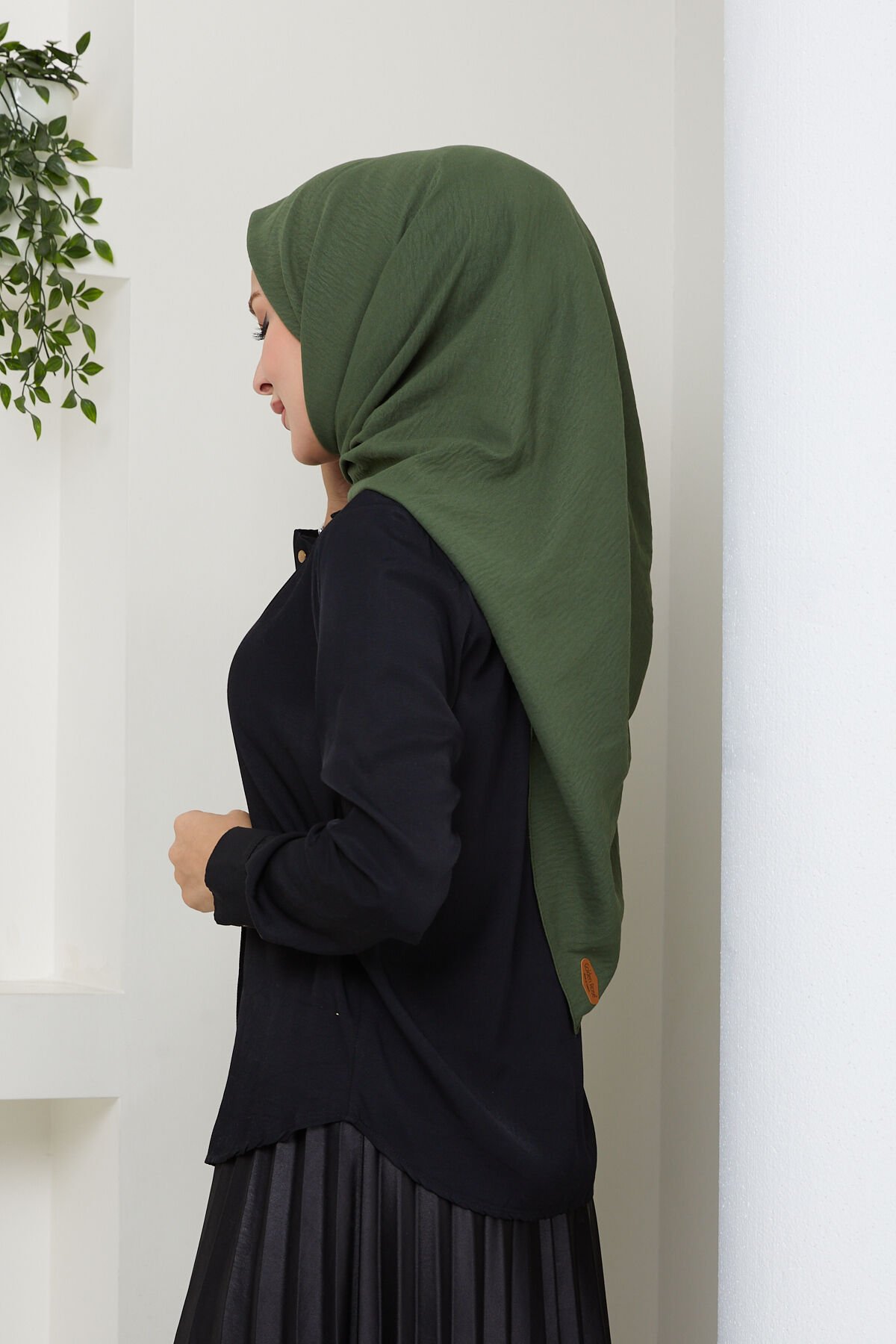 120 CM Pamuk Jazz Eşarp