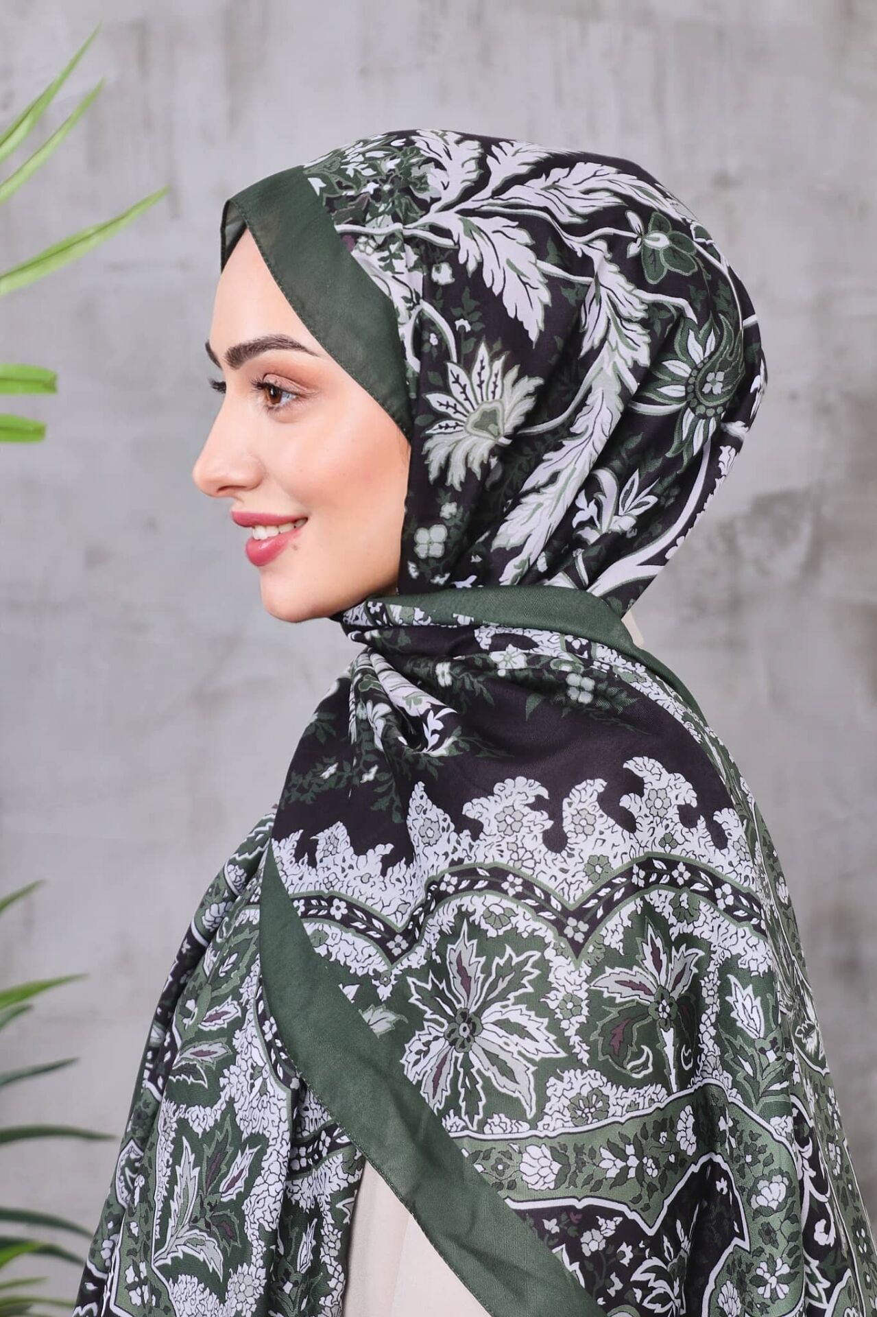 Etnik Desen Retro Soft Şal