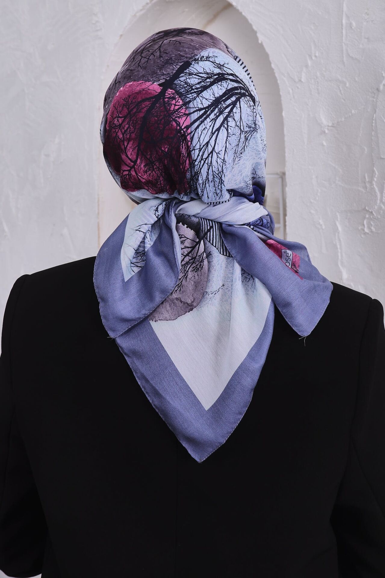 Ağaç Dalı Soft Eşarp