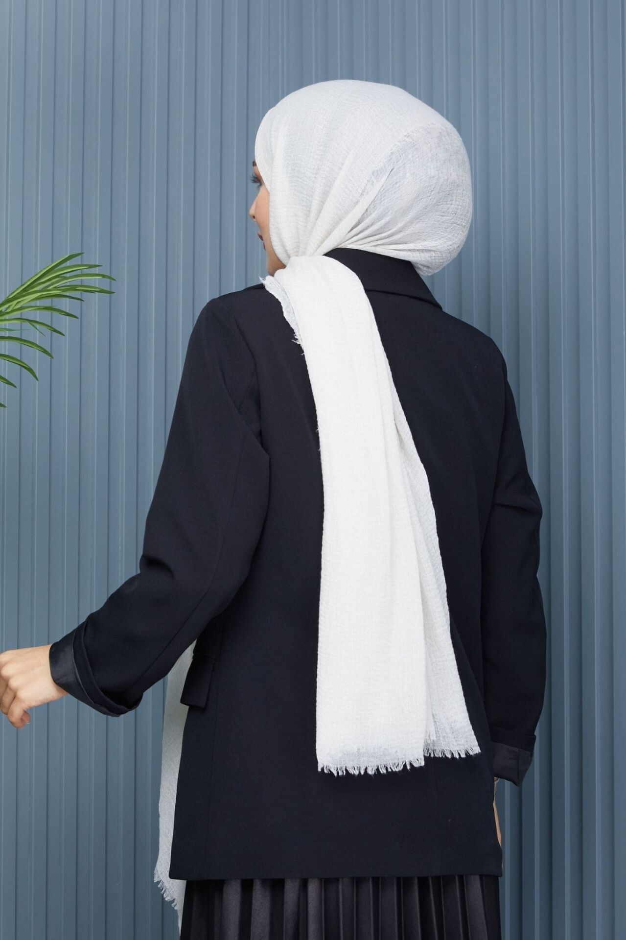 Pamuksu Parlak Bürümcük Şal