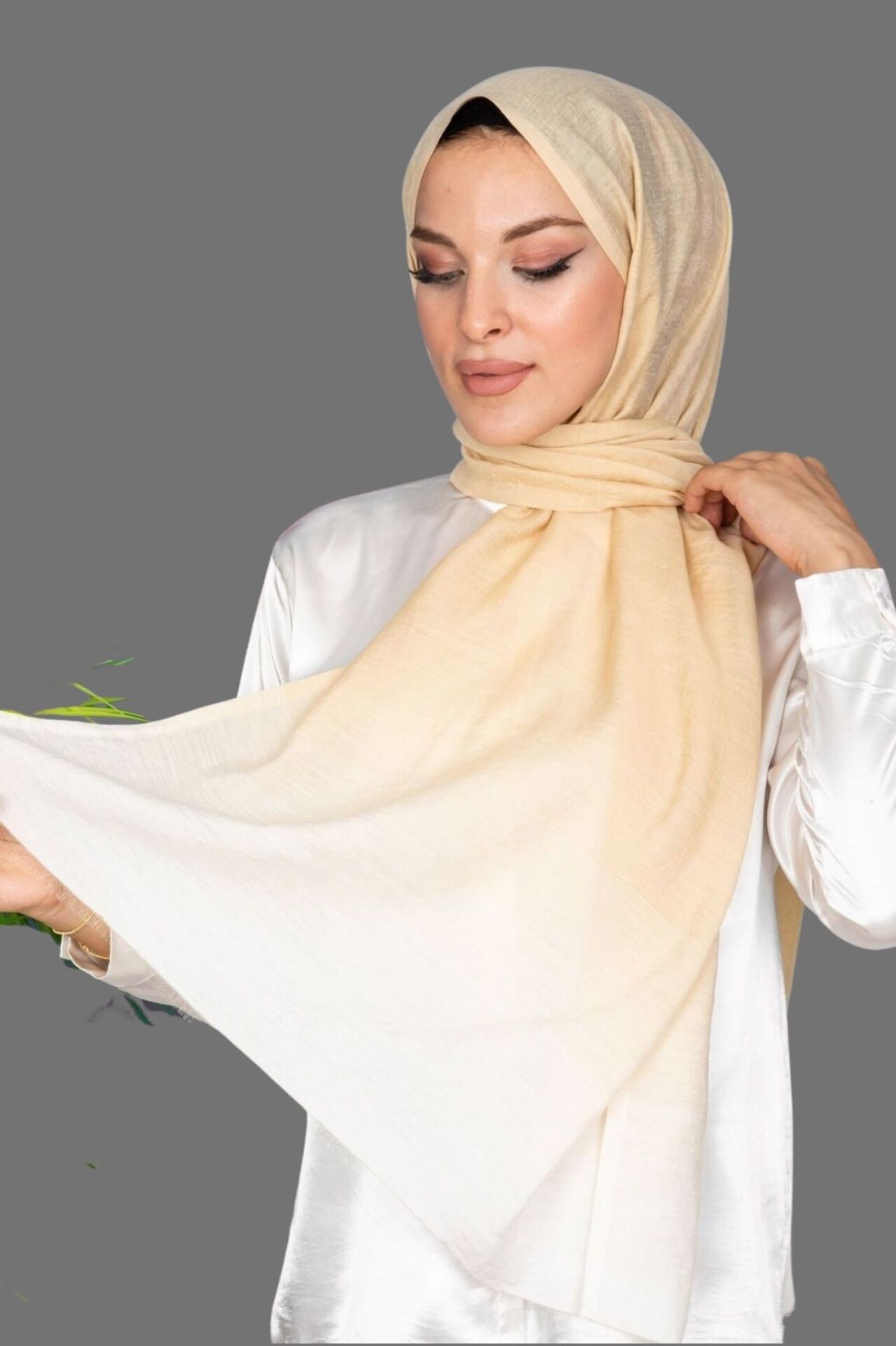 İntro İpeksi Degrade ( Renk Geçişli) Abiye Şal