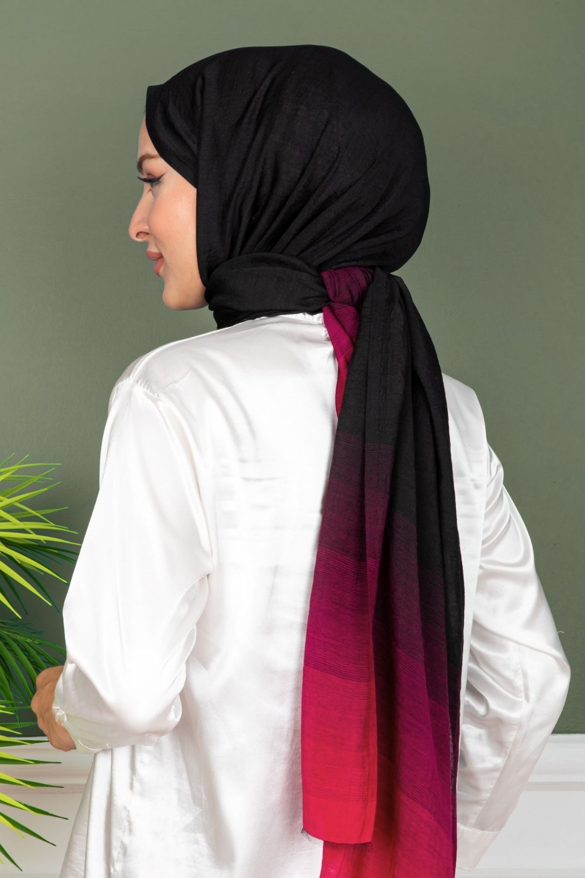 İntro İpeksi Degrade ( Renk Geçişli) Abiye Şal