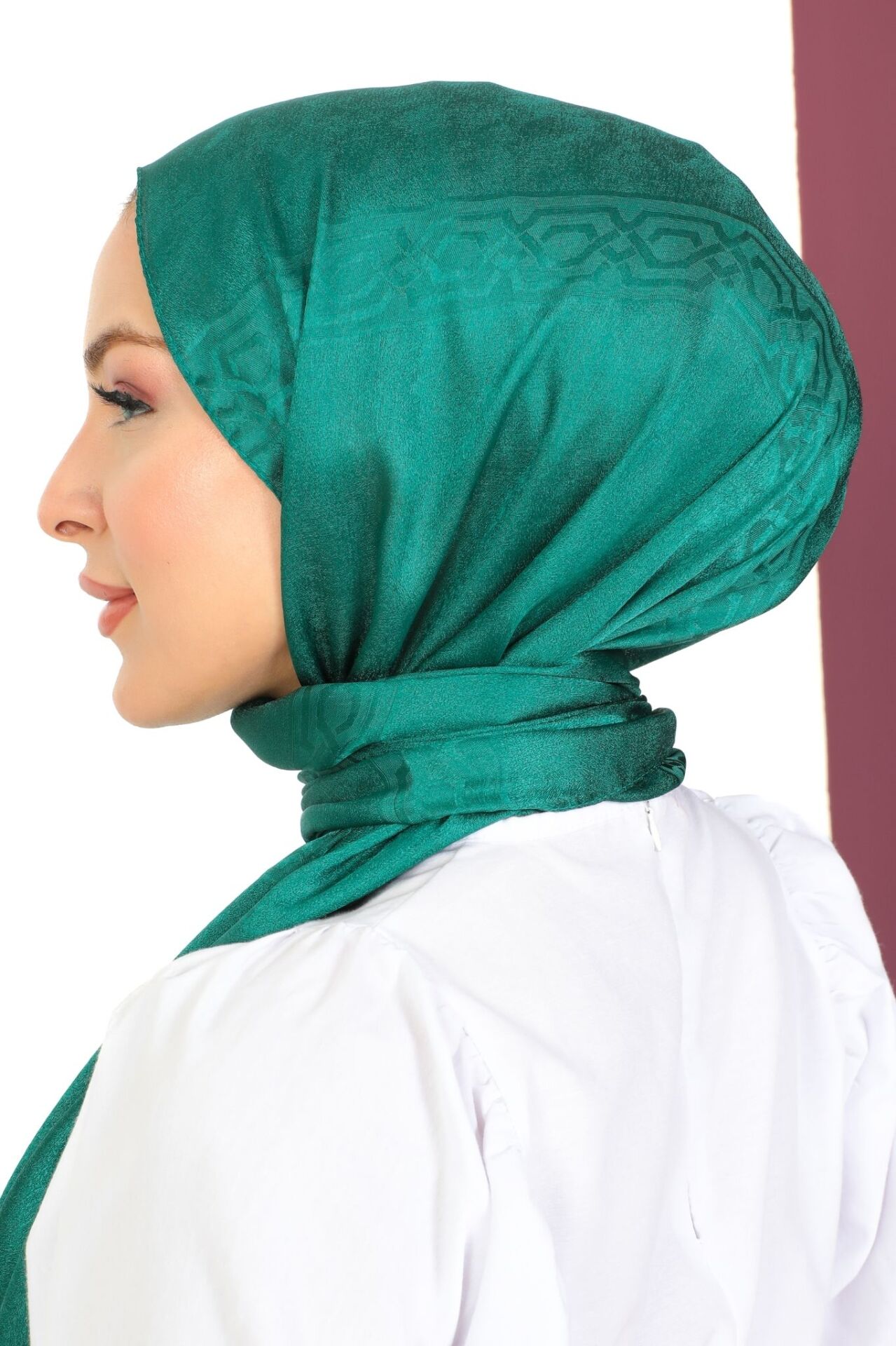 Jakar Desenli Janjan Abiye Şal