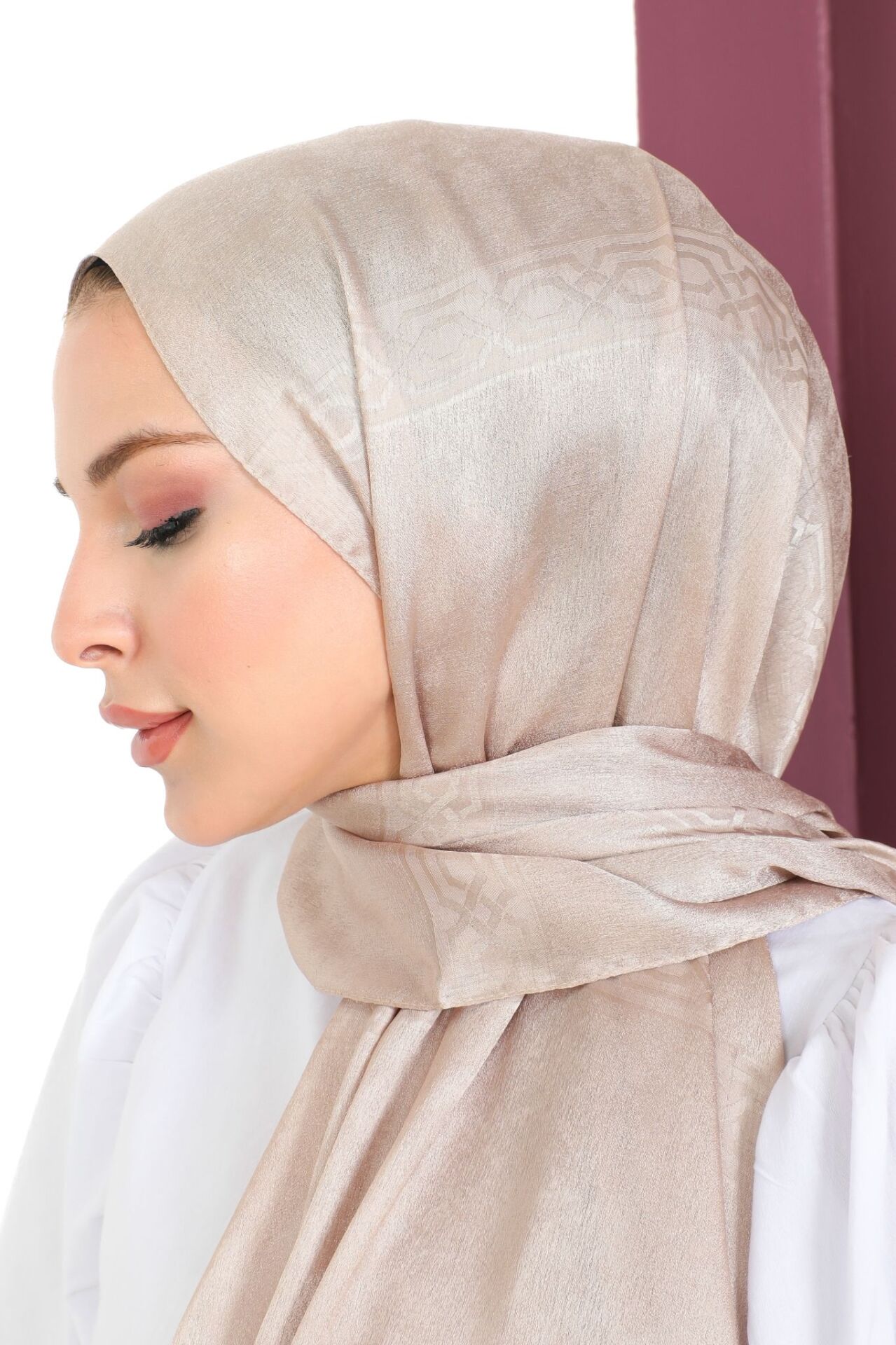 Jakar Desenli Janjan Abiye Şal