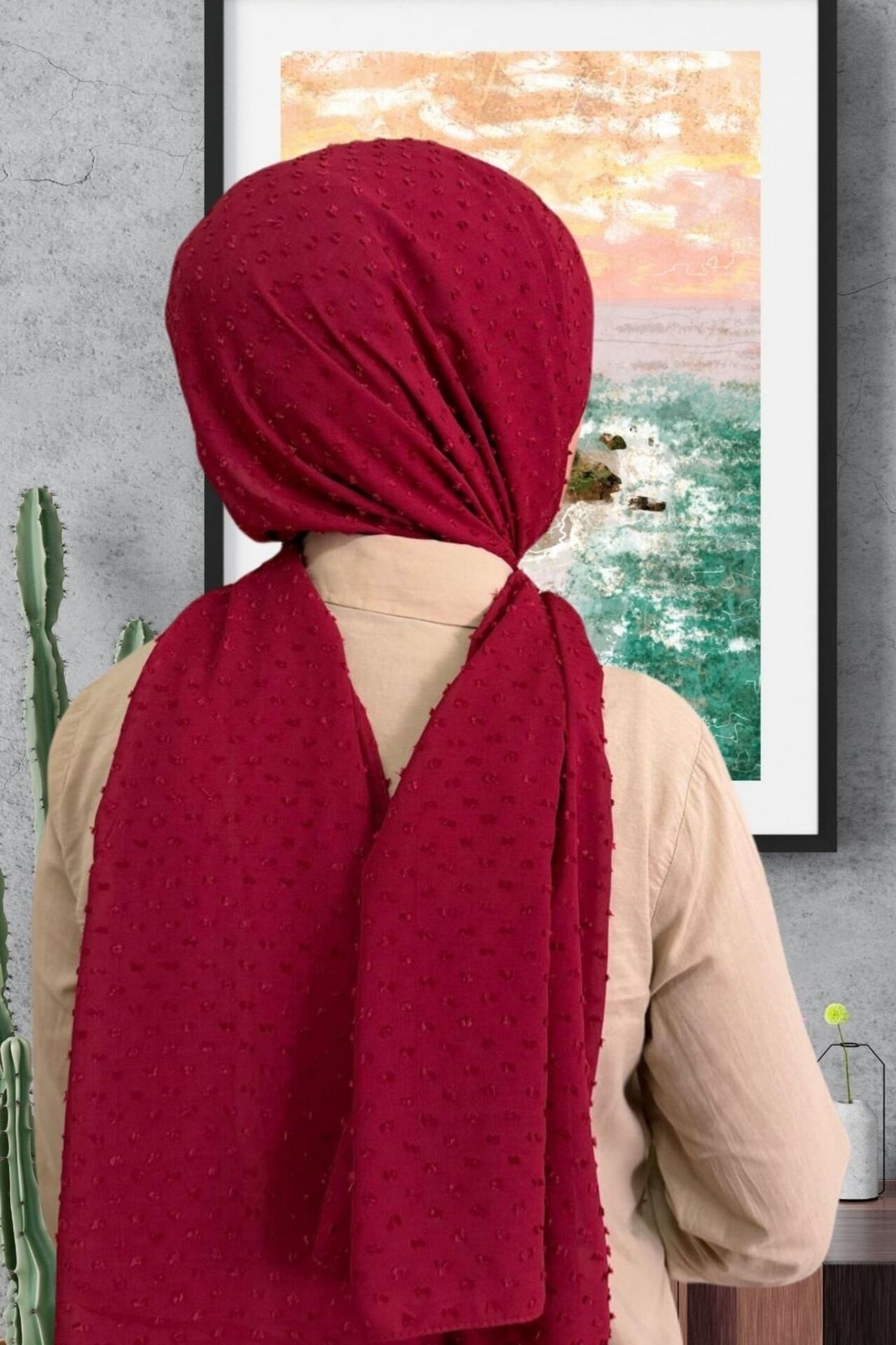 Pıt Pıt Şifon Şal