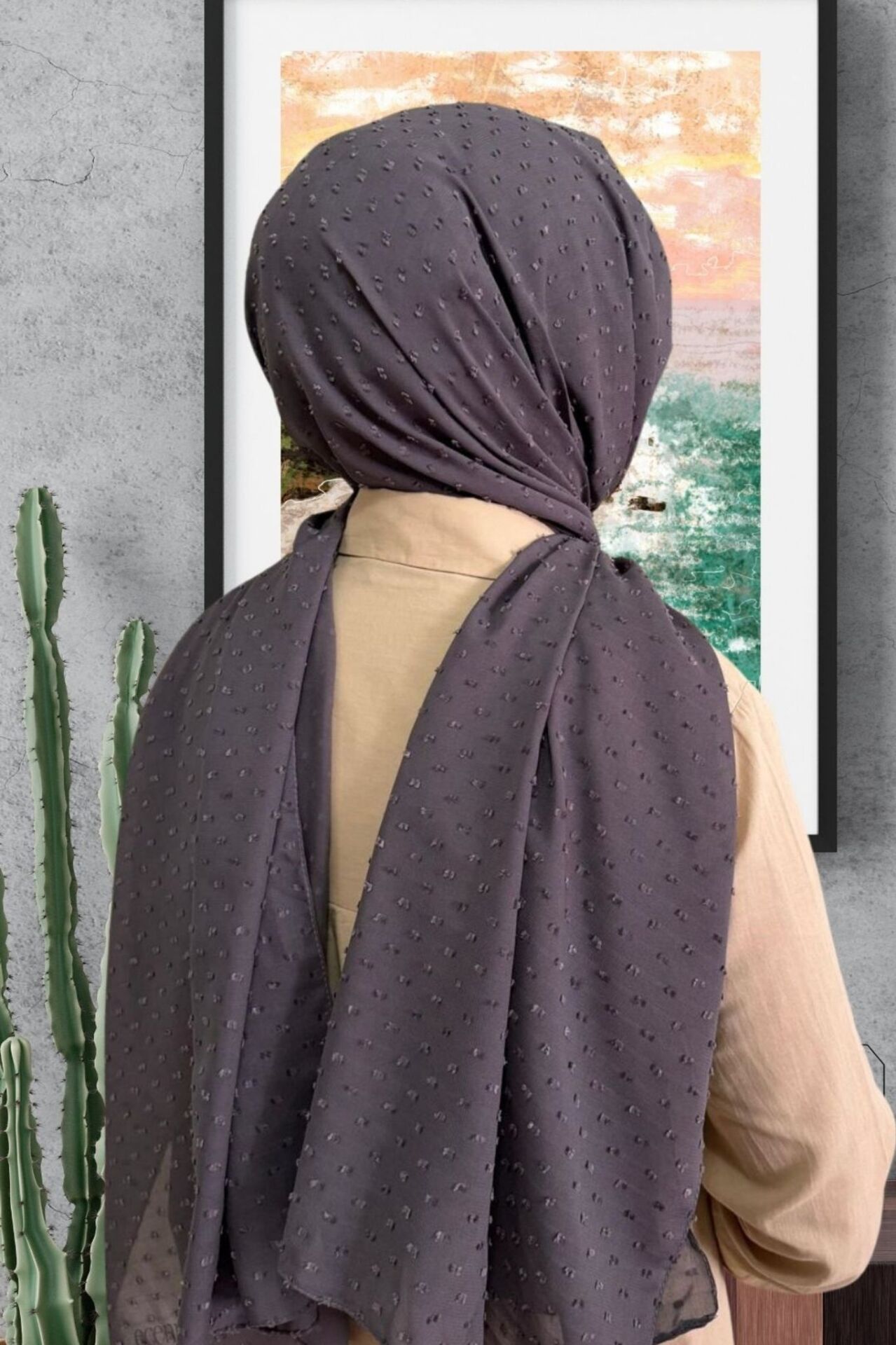 Pıt Pıt Şifon Şal