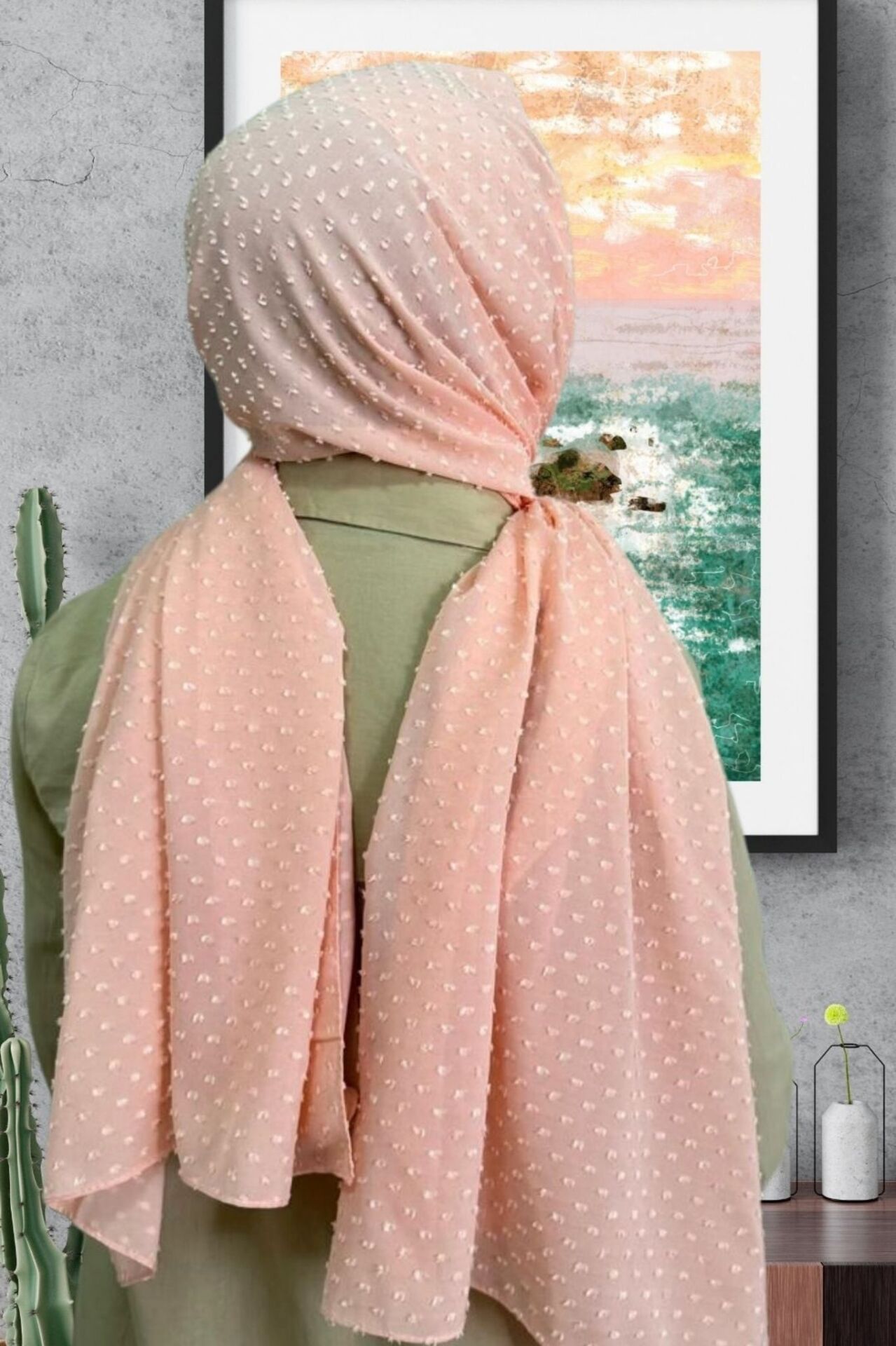 Pıt Pıt Şifon Şal