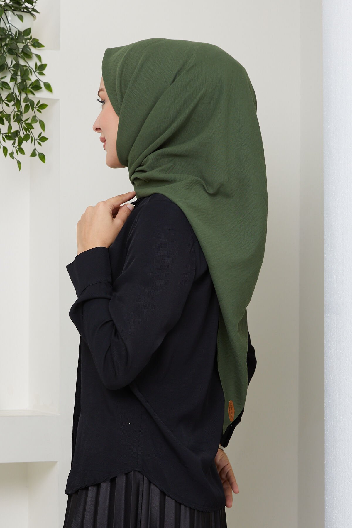 120 CM Pamuk Jazz Eşarp