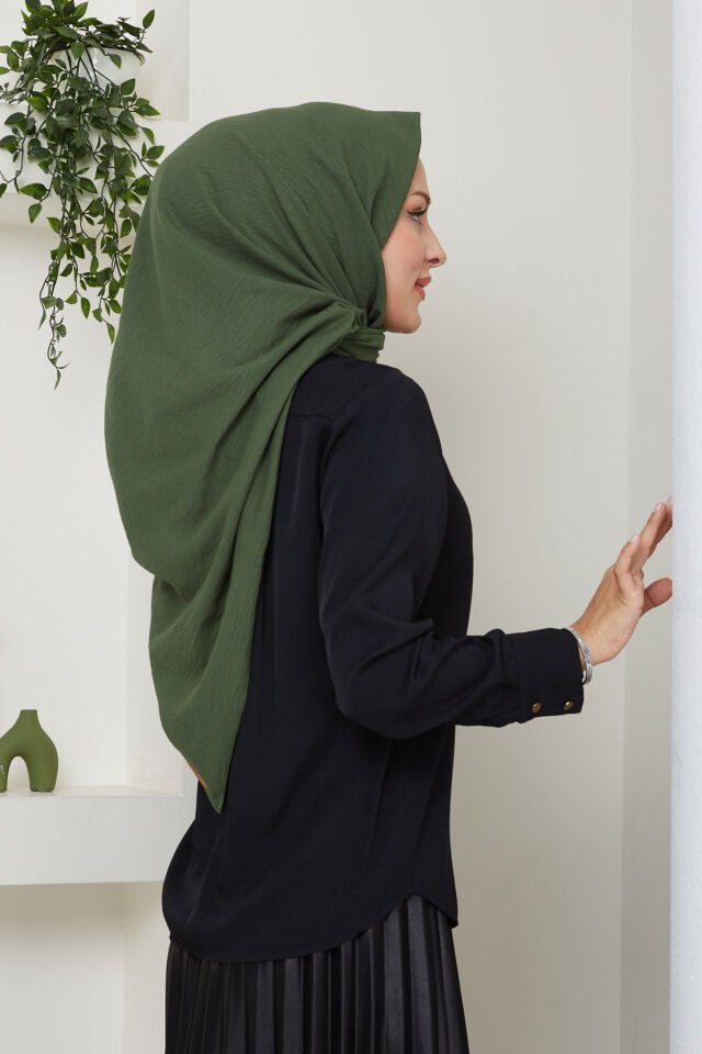 120 CM Pamuk Jazz Eşarp