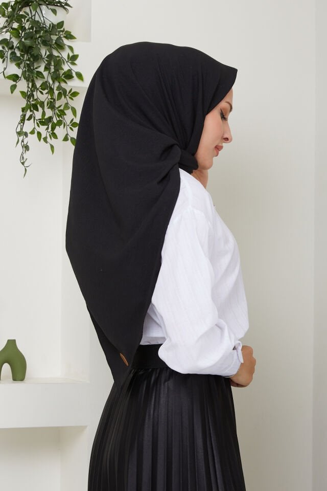 120 CM Pamuk Jazz Eşarp