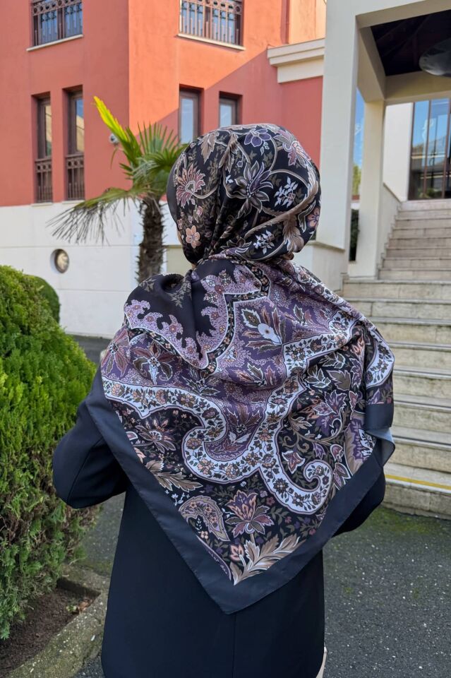 Etnik Desen Retro Soft Şal