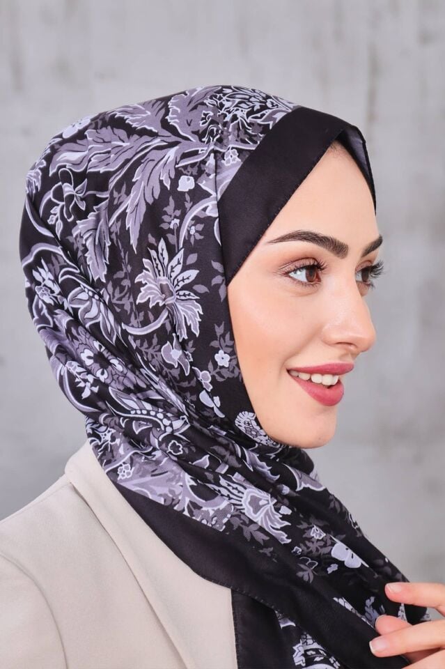 Etnik Desen Retro Soft Şal