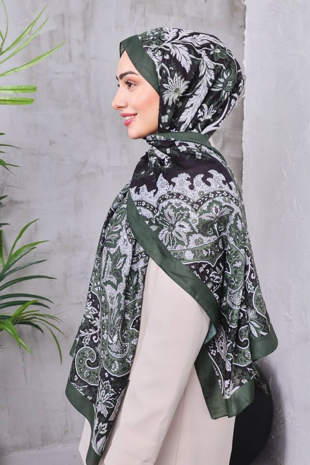 Etnik Desen Retro Soft Şal