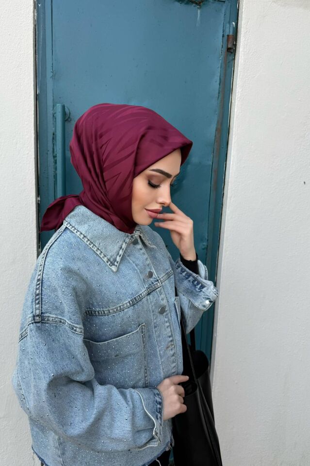 Zigzag Jakar Eşarp