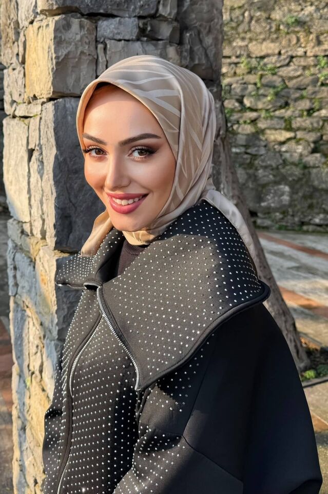 Zigzag Jakar Eşarp