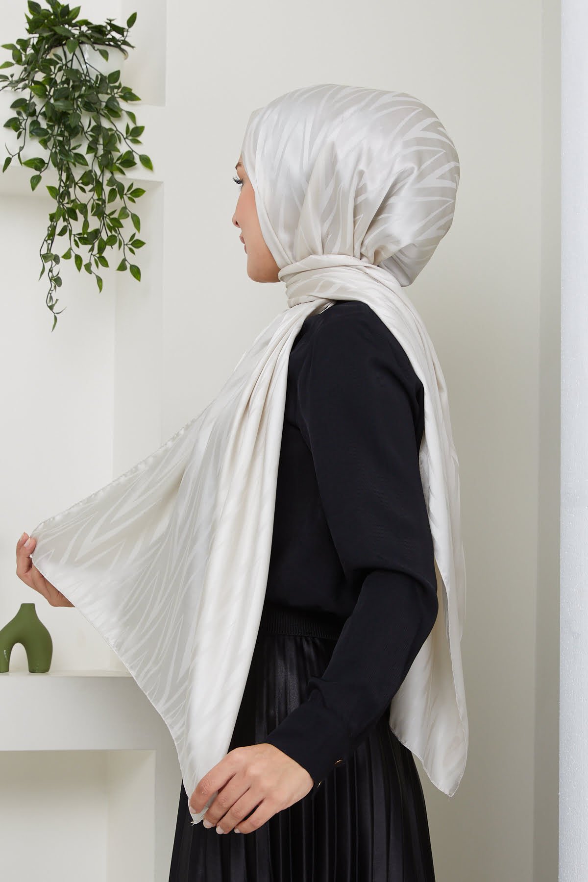 Zigzag Jakar Şal