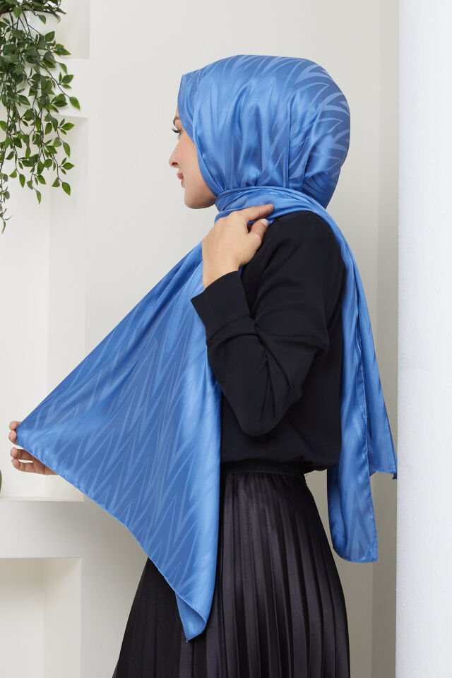 Zigzag Jakar Şal