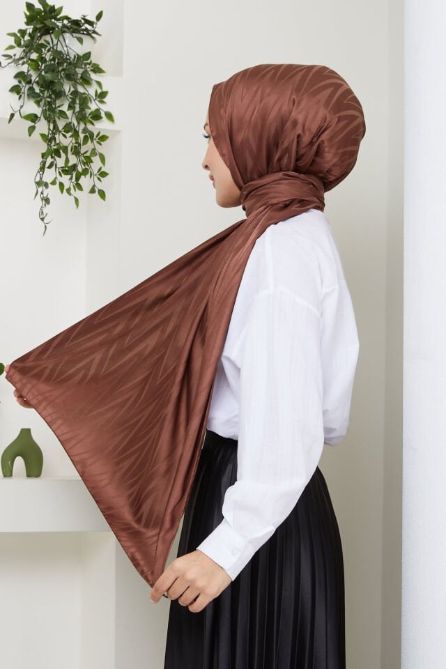 Zigzag Jakar Şal