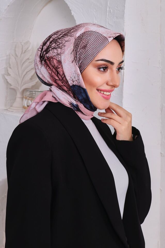Ağaç Dalı Soft Eşarp