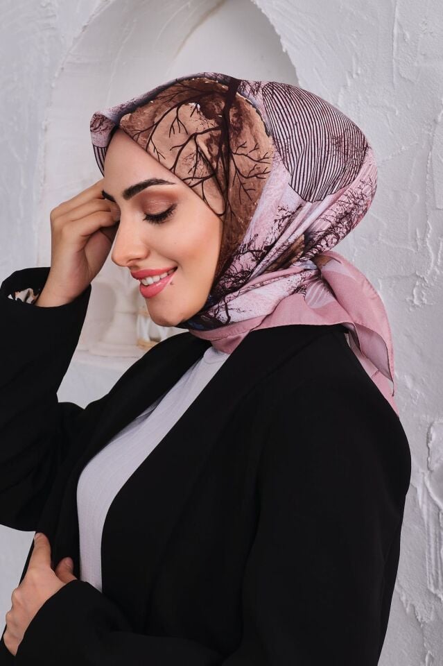 Ağaç Dalı Soft Eşarp