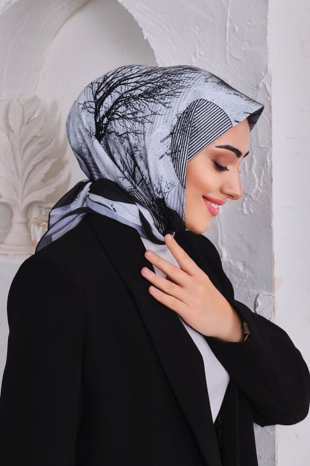Ağaç Dalı Soft Eşarp