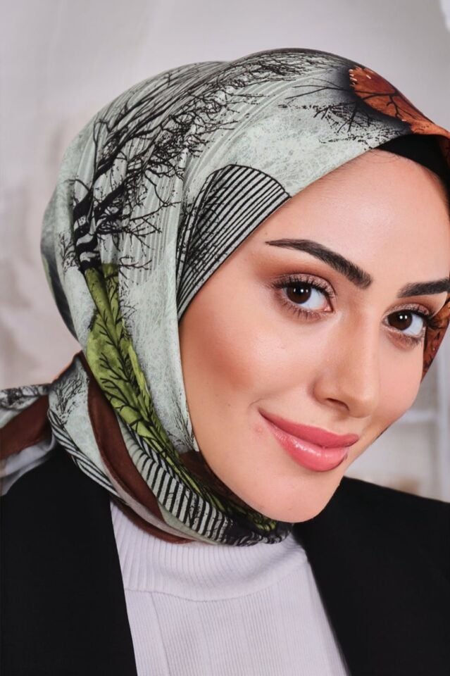 Ağaç Dalı Soft Eşarp