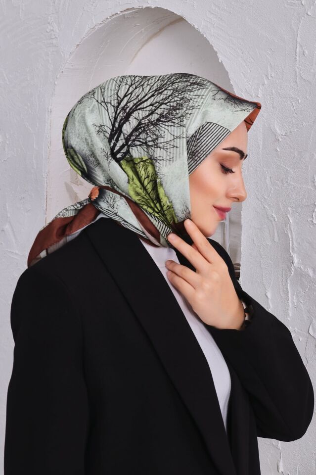 Ağaç Dalı Soft Eşarp