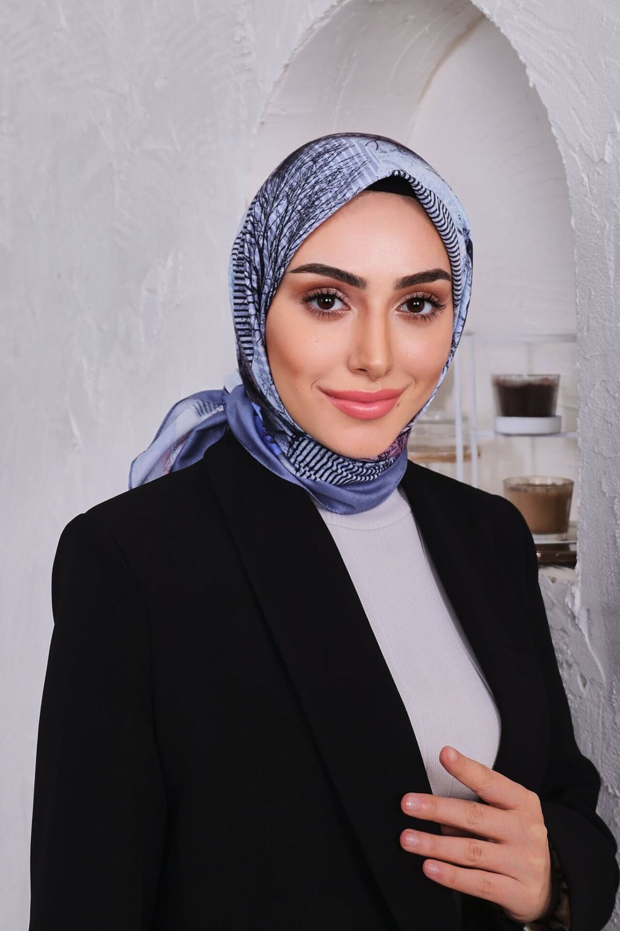 Ağaç Dalı Soft Eşarp