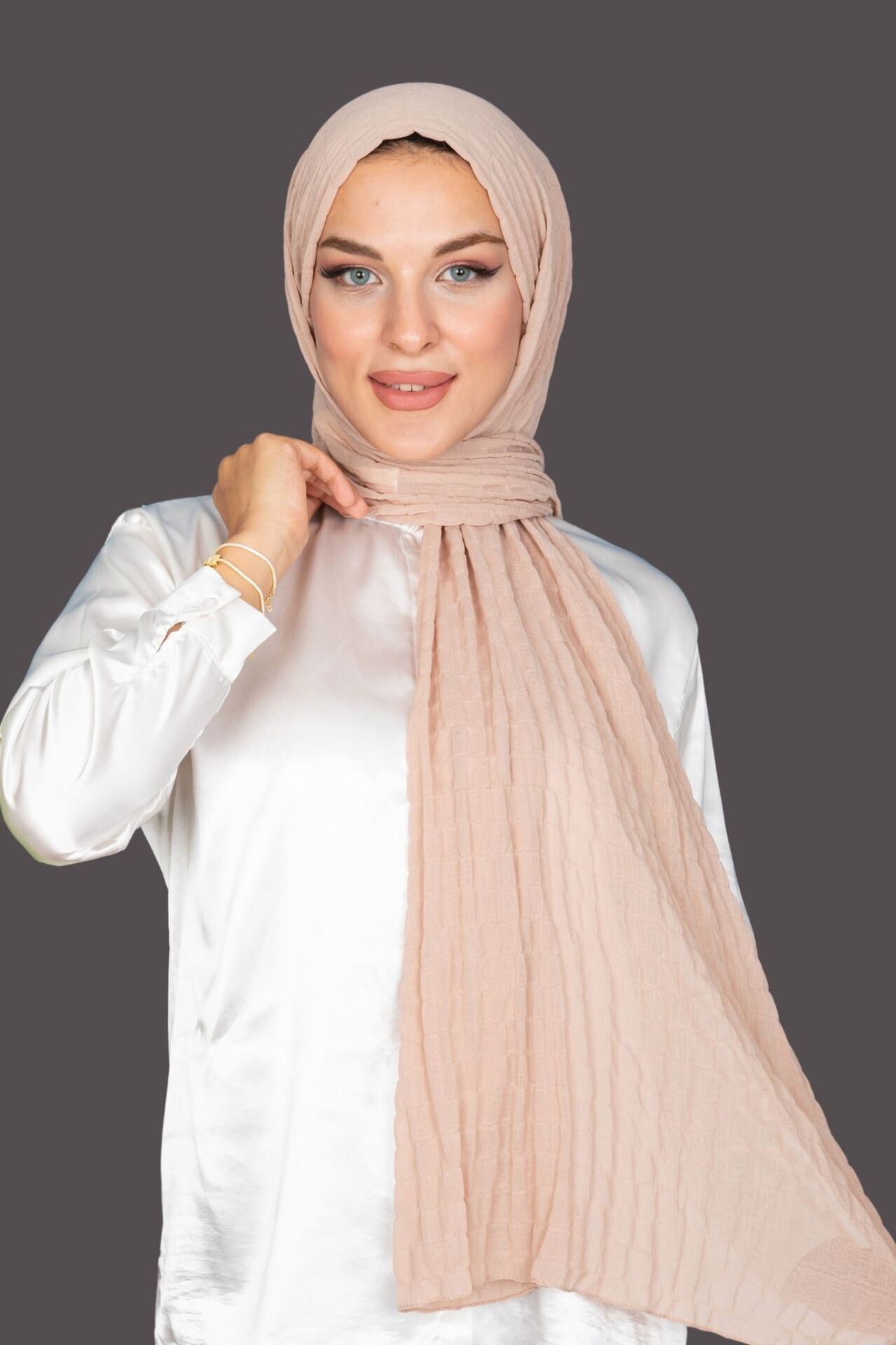 Pamuksu Aqua Şal