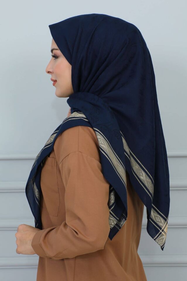 120 cm. Jakar Floş Eşarp
