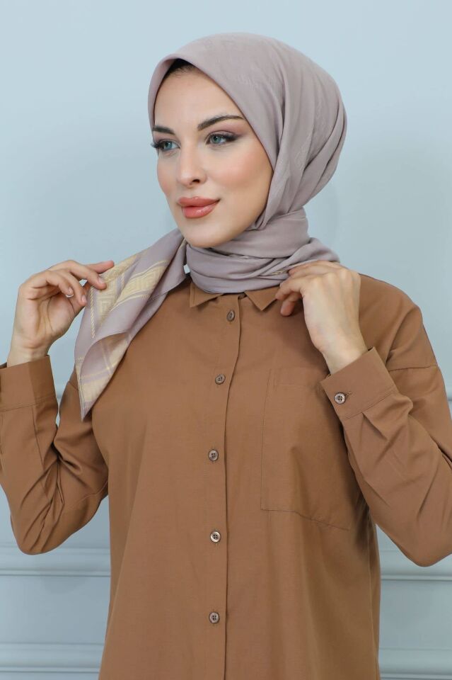 120 cm. Jakar Floş Eşarp