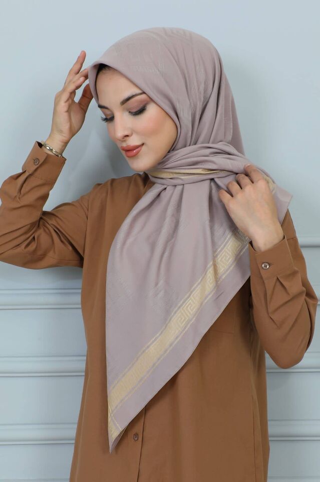 120 cm. Jakar Floş Eşarp