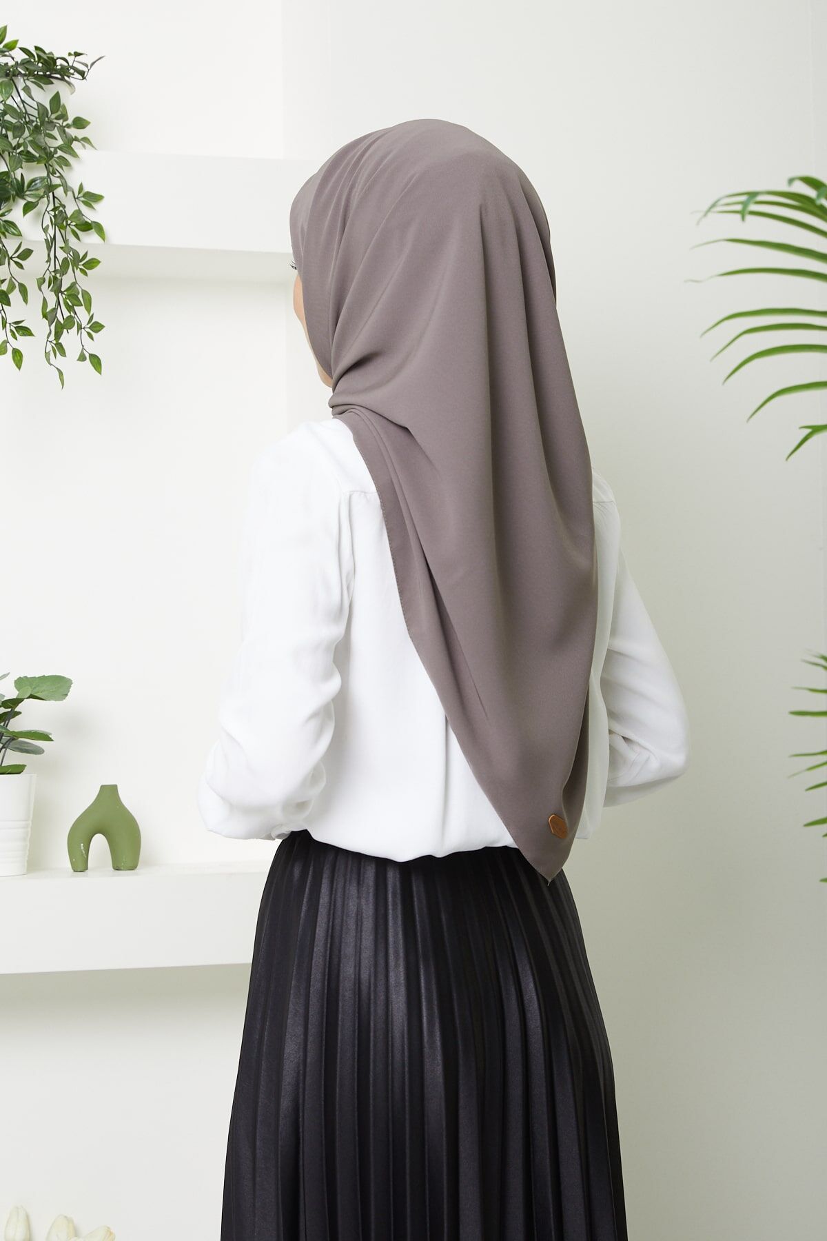 120. cm Medine İpeği Eşarp