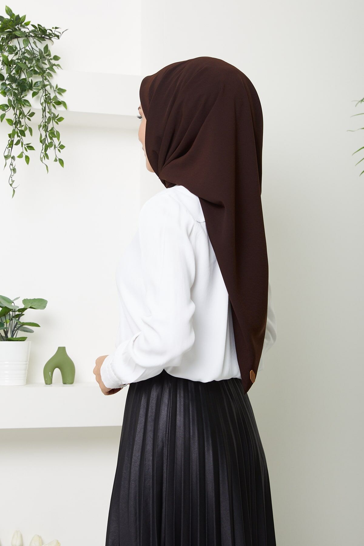 120. cm Medine İpeği Eşarp