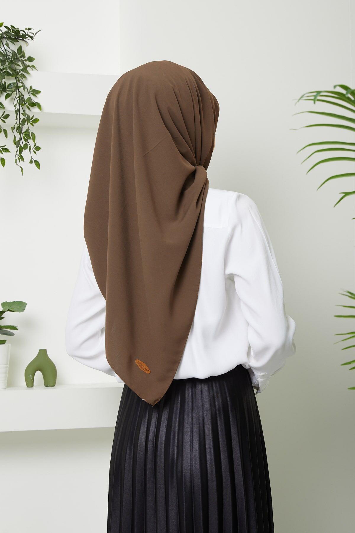 120. cm Medine İpeği Eşarp