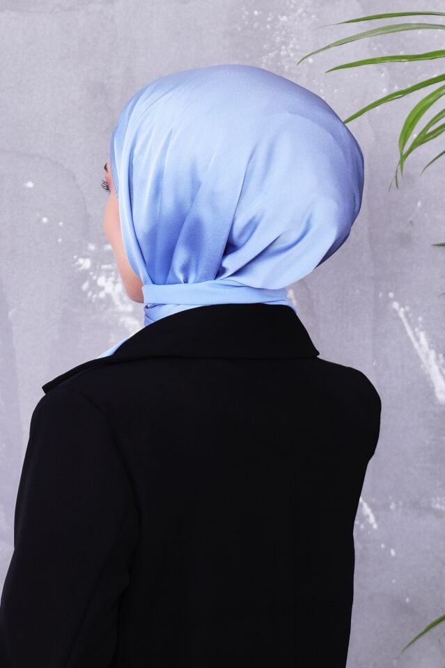 Kumsal Lüks Saten Parlak Abiye Şal