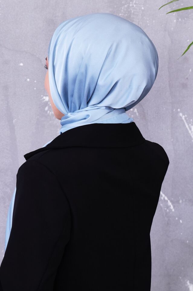Kumsal Lüks Saten Parlak Abiye Şal