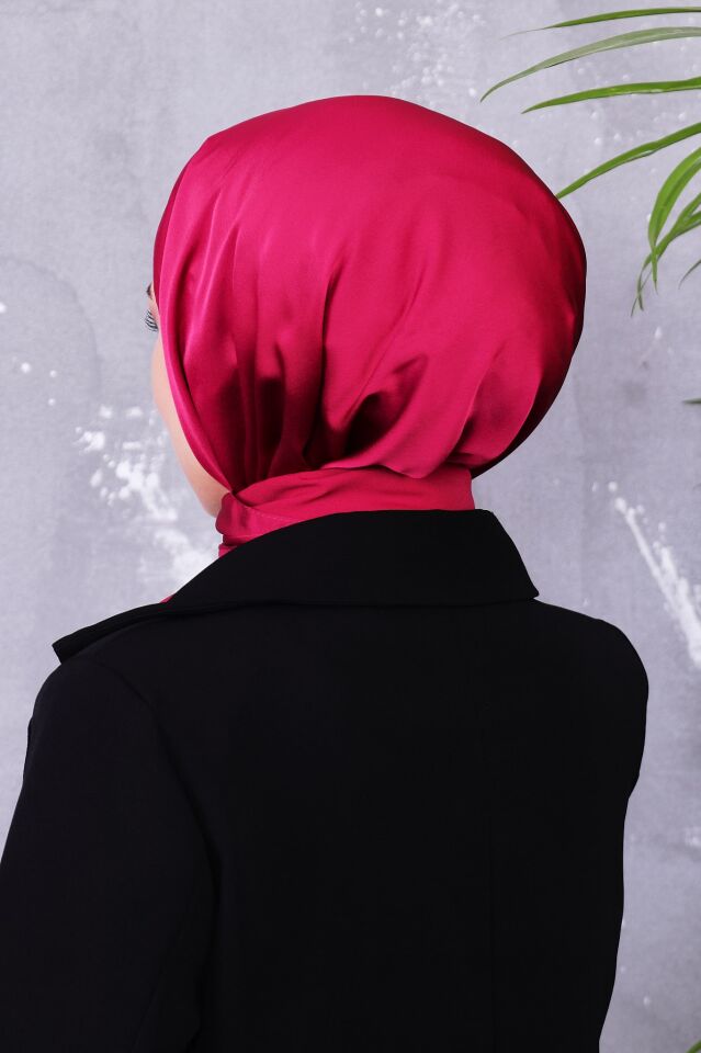 Kumsal Lüks Saten Parlak Abiye Şal
