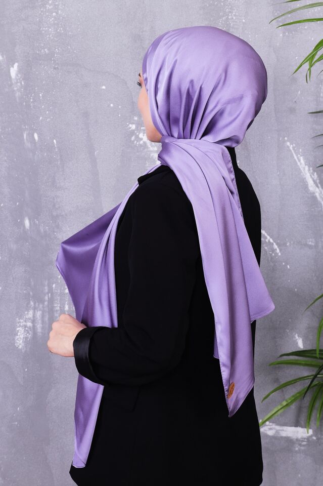 Kumsal Lüks Saten Parlak Abiye Şal