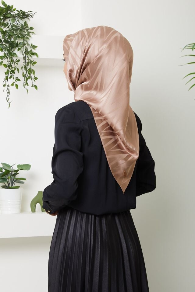 Zigzag Jakar Eşarp