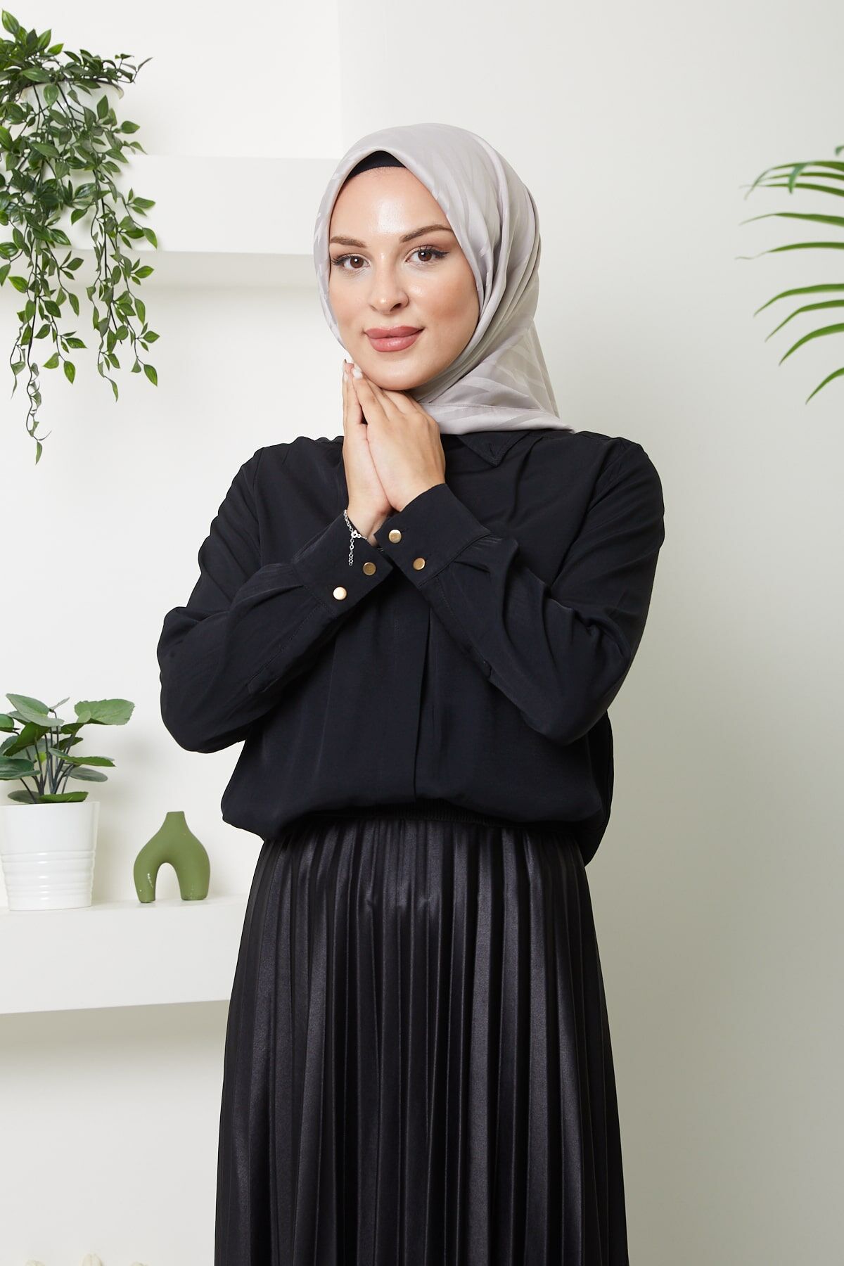 Zigzag Jakar Eşarp