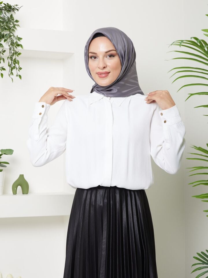 Zigzag Jakar Eşarp