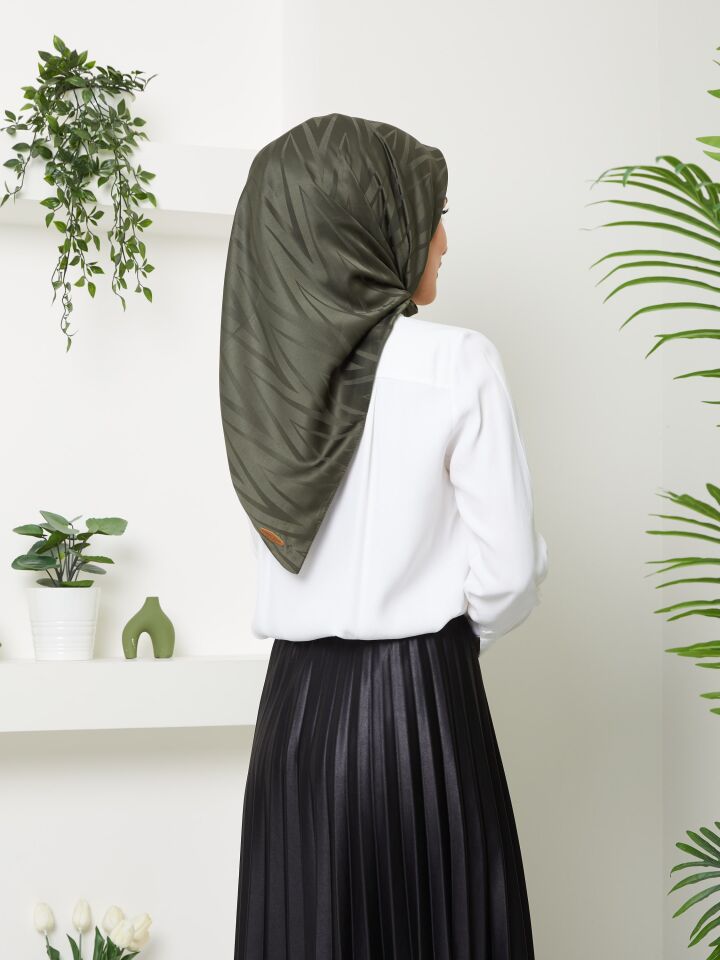Zigzag Jakar Eşarp