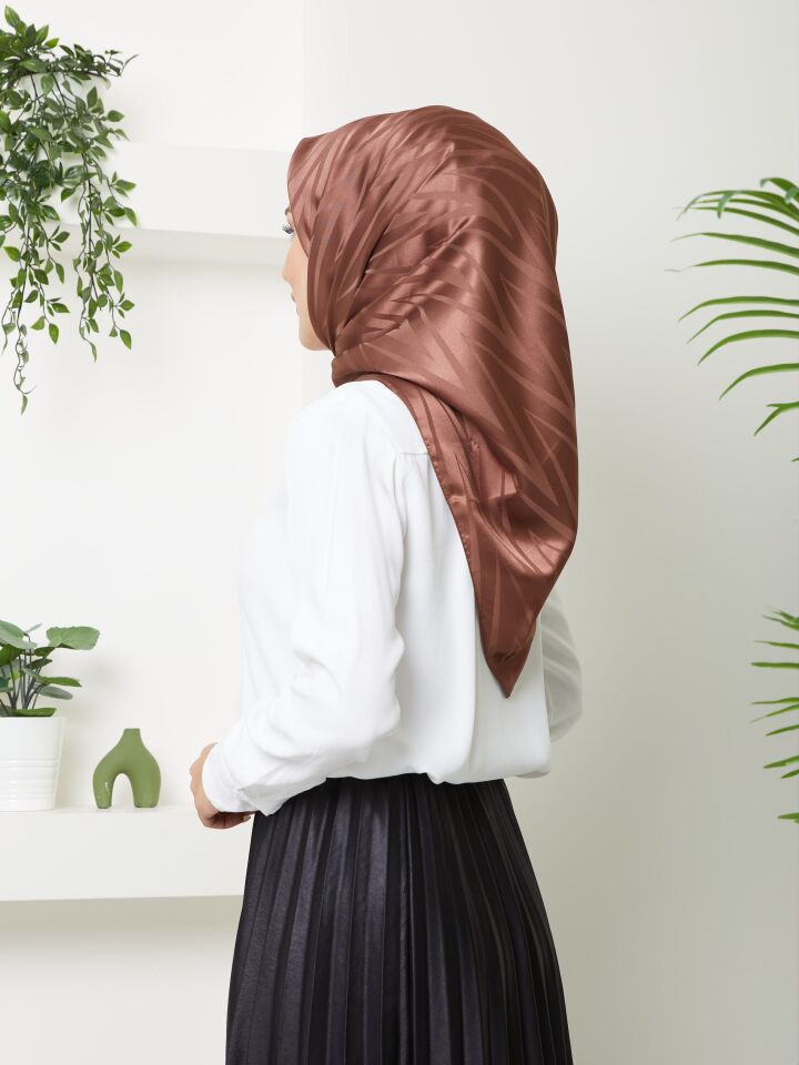 Zigzag Jakar Eşarp