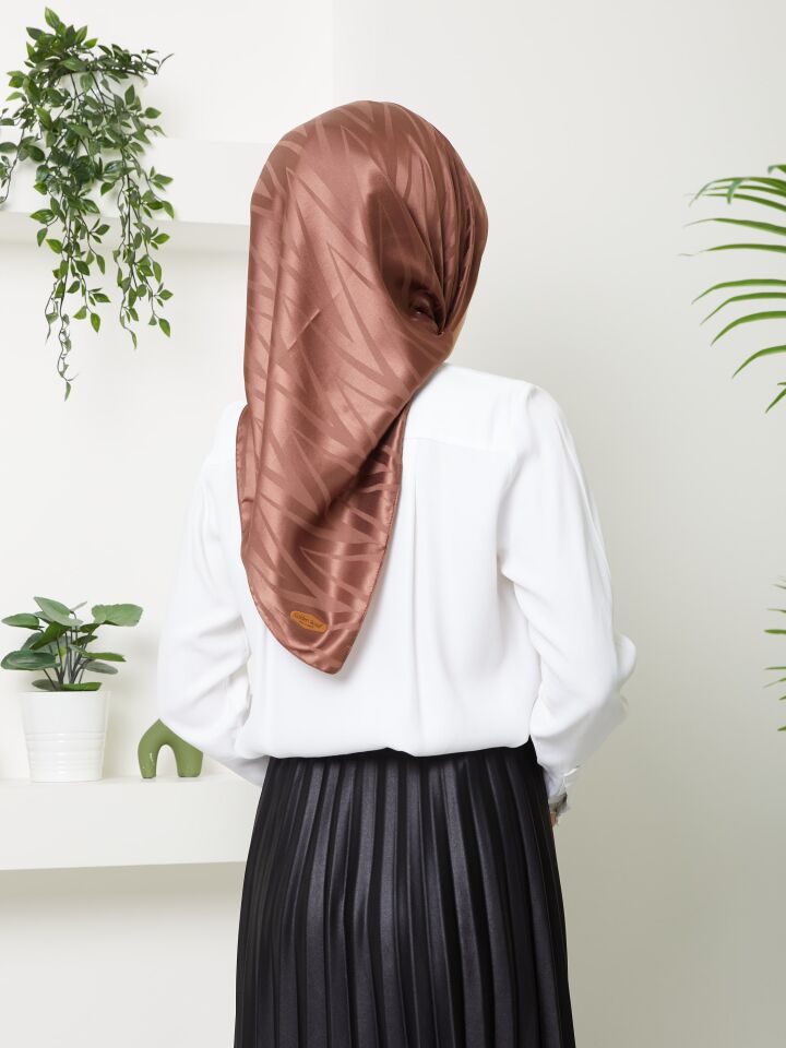 Zigzag Jakar Eşarp