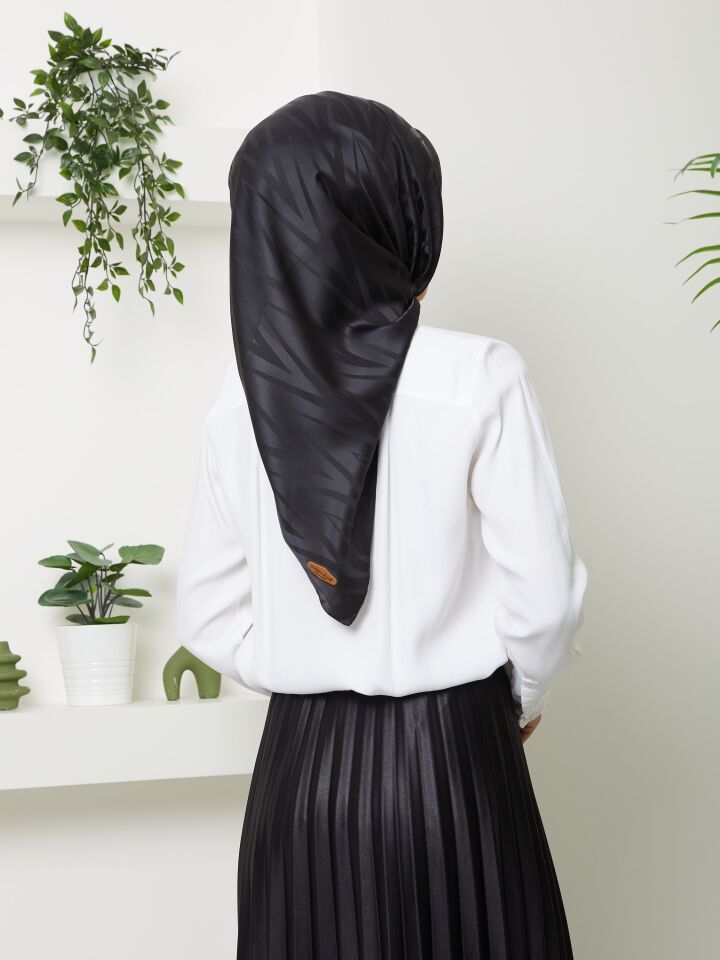 Zigzag Jakar Eşarp