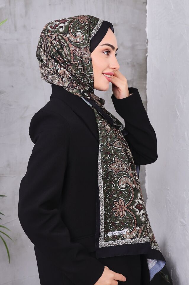 Etnik Desen Retro Soft Şal