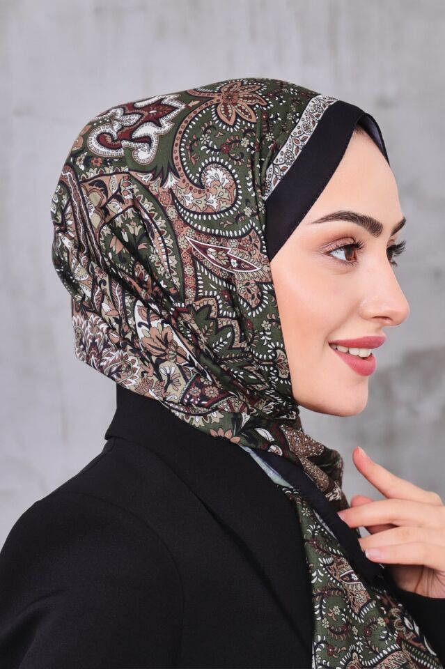 Etnik Desen Retro Soft Şal