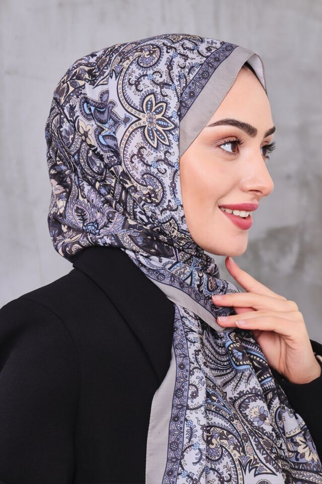 Etnik Desen Retro Soft Şal