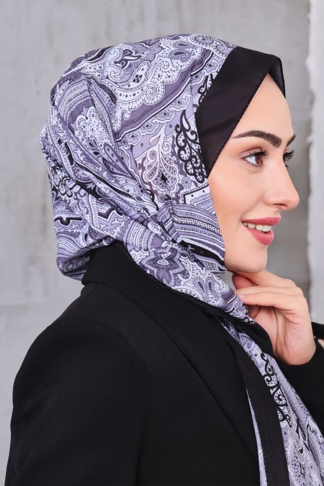 Etnik Desen Retro Soft Şal